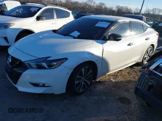 2018 Nissan Maxima SV with VIN 1N4AA6AP7JC372246, listed as a IAAI auction lot 41387139 with 104,686 mi miles and . Bid and sale history available at DreamBid. Image 17.
