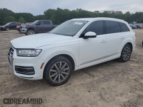 2018 Audi Q7 Premium Plus с VIN WA1LHAF73JD047088, выставлен на аукционе Copart как лот 58340075 с пробегом 56 240 миль миль и Списание • Salvage title. История ставок и продаж доступна на DreamBid. Изображение 1.
