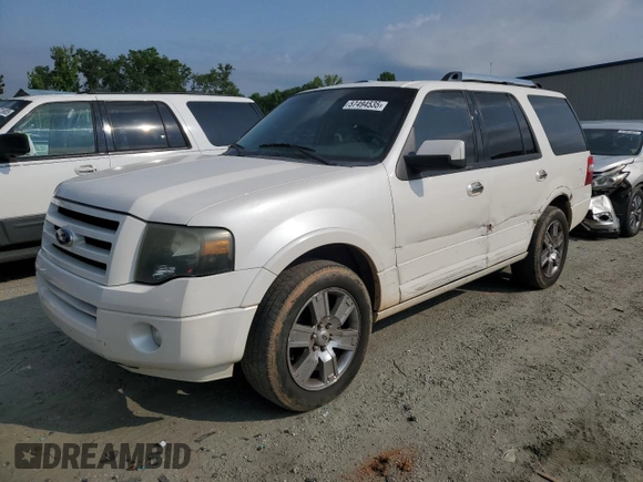 2010 Ford Expedition Limited z VIN 1FMJU1K55AEB52282, wystawiony jako Copart lot #57494535 z przebiegiem 211 434 mil mil oraz Szkoda całkowita • Salvage title. Historia ofert i sprzedaży dostępna na DreamBid. Obrazek 1.