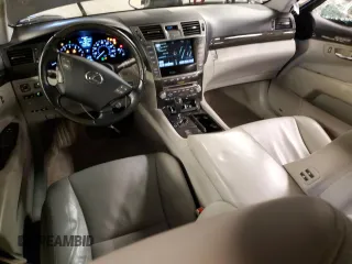 2012 Lexus LS 460 z VIN JTHCL5EF5C5012603, wystawiony jako Copart lot #79116934 z przebiegiem 112 763 mil mil oraz Szkoda całkowita • Salvage title. Historia ofert i sprzedaży dostępna na DreamBid. Obrazek 8.