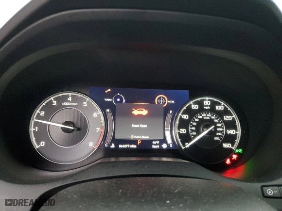 2020 Acura RDX w/Technology Pkg with VIN 5J8TC2H56LL013825, listed as a Copart auction lot 47800775 with 64,277 mi miles and Salvage Title. Bid and sale history available at carsss.com. Image 9.
