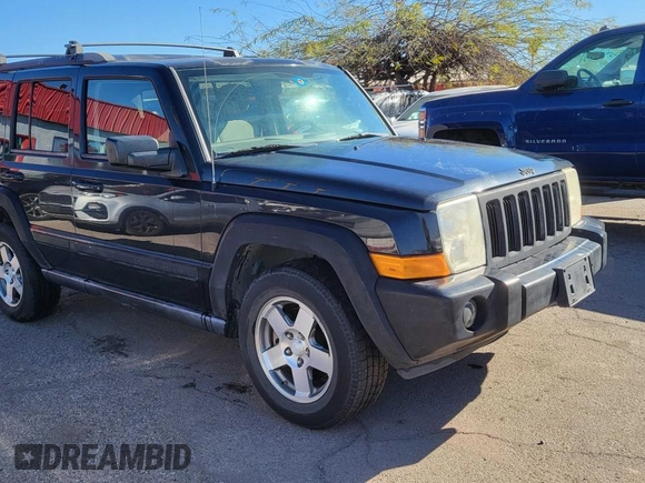 2010 Jeep Commander Sport z VIN 1J4RH4GK9AC147040, wystawiony jako Copart lot #54836335 z przebiegiem 89 213 mil mil oraz Tytuł czysty. Historia ofert i sprzedaży dostępna na DreamBid. Obrazek 1.