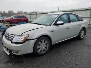 2008 Ford Taurus Limited with VIN 1FAHP25W08G154062, listed as a Copart auction lot 81440714 with 123,460 mi miles and Salvage Title. Bid and sale history available at carsss.com. Image 1.