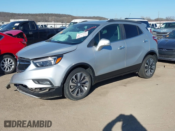 2019 Buick Encore Essence with VIN KL4CJCSM8KB941550, listed as a IAAI auction lot 41761936 with 28,261 mi miles. Bid and sale history available at carsss.com. Image 17.