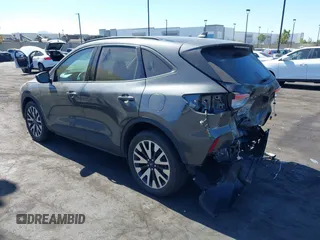 2020 Ford Escape SE Sport Hybrid with VIN 1FMCU0BZ0LUC38338, listed as a IAAI auction lot 42496540 with 36,766 mi miles and . Bid and sale history available at DreamBid. Image 3.