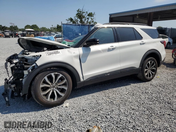 2025 Ford Explorer ST-Line with VIN 1FMUK7KH6SGA43772, listed as a Copart auction lot 53444695 with Not provided miles and Non repairable. Bid and sale history available at DreamBid. Image 1.