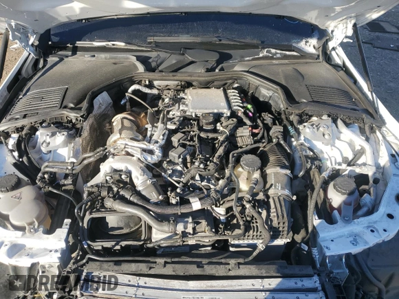 2023 Mercedes-Benz C 43 AMG with VIN W1KAF8HB3PR073401, listed as a Copart auction lot 87645465 with 27,805 mi miles and Salvage Title. Bid and sale history available at DreamBid. Image 11.