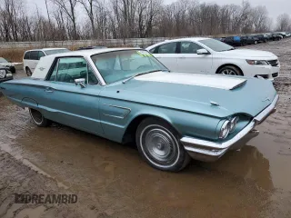 1965 Ford Thunderbird with VIN 5Y83Z146816, listed as a Copart auction lot 46672065 with 36,491 mi miles and Clean Title. Bid and sale history available at DreamBid. Image 4.