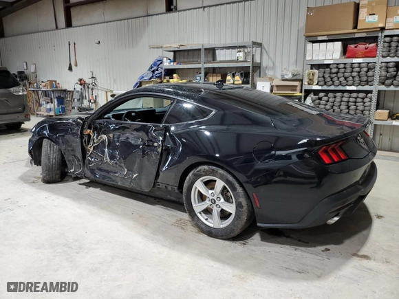 2024 Ford Mustang EcoBoost with VIN 1FA6P8TH3R5105773, listed as a Copart auction lot 52002045 with 23,840 mi miles and Salvage Title. Bid and sale history available at carsss.com. Image 2.
