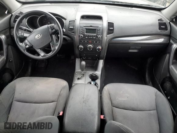 2012 Kia Sorento LX with VIN 5XYKTCA66CG270725, listed as a Copart auction lot 46607405 with Not Provided miles and Non Repairable. Bid and sale history available at DreamBid. Image 8.