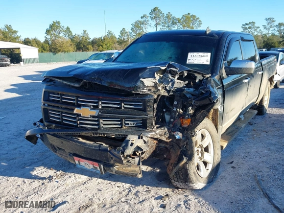 2015 Chevrolet Silverado 1500 LTZ with VIN 3GCUKSEJXFG489780, listed as a IAAI auction lot 41335608 with 140,972 mi miles. Bid and sale history available at carsss.com. Image 6.
