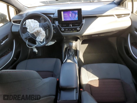 2023 Toyota Corolla Hybrid LE with VIN JTDBDMHE8P3006416, listed as a Copart auction lot 52690885 with 15,349 mi miles and Salvage Title. Bid and sale history available at carsss.com. Image 8.