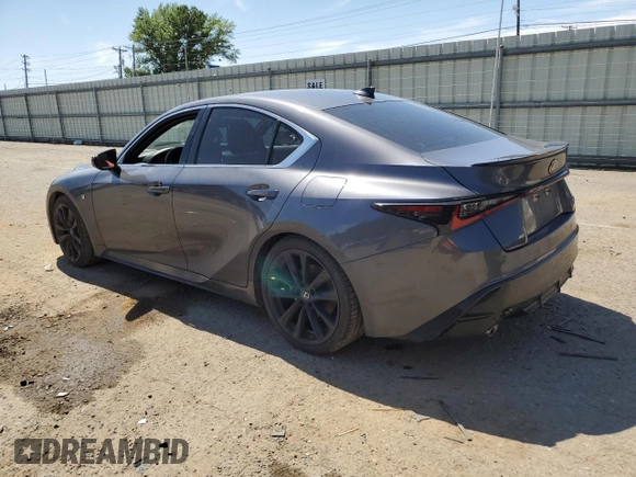 2022 Lexus IS 350 F Sport z VIN JTHGZ1B24N5058713, wystawiony jako Copart lot #57979415 z przebiegiem 35 295 mil mil oraz Szkoda całkowita • Salvage title. Historia ofert i sprzedaży dostępna na DreamBid. Obrazek 2.