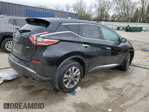 2018 Nissan Murano Platinum with VIN 5N1AZ2MH4JN140641, listed as a Copart auction lot 55126345 with 67,878 mi miles and Non Repairable. Bid and sale history available at carsss.com. Image 3.