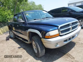 2004 Dodge Dakota SLT с VIN 1D7HG48N94S643579, выставлен на аукционе IAAI как лот 42457885 с пробегом 165 445 миль миль и . История ставок и продаж доступна на DreamBid. Изображение 1.