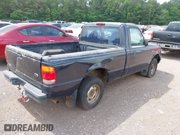 1999 Ford Ranger XL with VIN 1FTYR10V7XPC04483, listed as a IAAI auction lot 42066959 with 180,618 mi miles and . Bid and sale history available at DreamBid. Image 4.