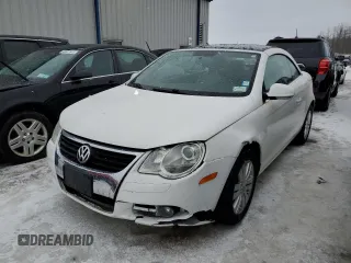 2007 Volkswagen Eos 2.0T with VIN WVWBA71F37V045223, listed as a Copart auction lot 47070825 with 160,406 mi miles and Salvage Title. Bid and sale history available at DreamBid. Image 1.