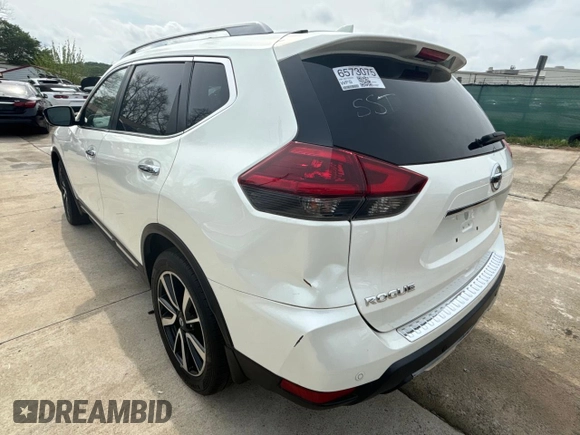 2019 Nissan Rogue SL with VIN 5N1AT2MV3KC723335, listed as a Copart auction lot 50927014 with 125,319 mi miles. Bid and sale history available at carsss.com. Image 3.
