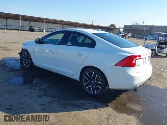 2017 Volvo S60 Dynamic with VIN YV126MFL9H2421483, listed as a IAAI auction lot 41377141 with 109,323 mi miles. Bid and sale history available at carsss.com. Image 3.