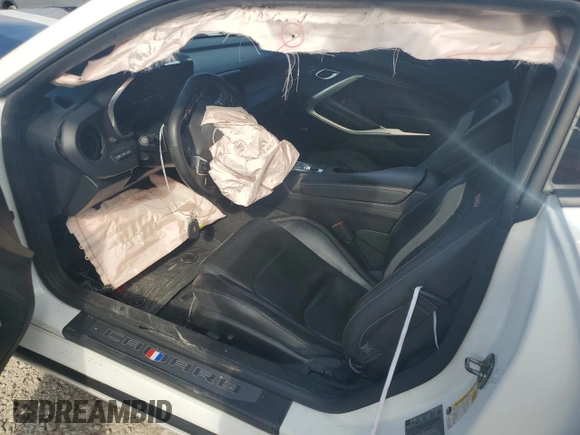 2018 Chevrolet Camaro 2SS with VIN 1G1FH1R77J0126746, listed as a Copart auction lot 43130395 with 87,593 mi miles and Salvage title. Bid and sale history available at DreamBid. Image 7.