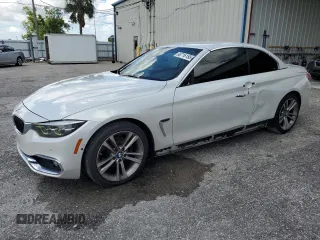 2018 BMW 4 Series 430i with VIN WBA4Z1C55JEC73489, listed as a Copart auction lot 60716155 with 93,336 mi miles and Salvage title. Bid and sale history available at DreamBid. Image 1.