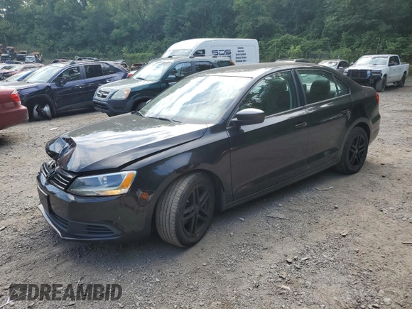2012 Volkswagen Jetta S with VIN 3VW1K7AJ4CM327157, listed as a Copart auction lot 62657405 with 94,472 mi miles and Salvage title. Bid and sale history available at DreamBid. Image 1.