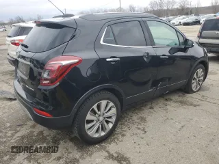 2018 Buick Encore Preferred with VIN KL4CJASB5JB559011, listed as a Copart auction lot 46150615 with 163,845 mi miles and Salvage Title. Bid and sale history available at carsss.com. Image 3.