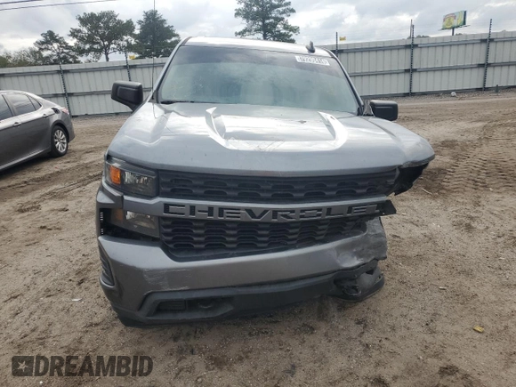 2020 Chevrolet Silverado 1500 Custom with VIN 3GCPWBEK7LG374754, listed as a Copart auction lot 79290414 with 100,469 mi miles and Clean Title. Bid and sale history available at carsss.com. Image 5.