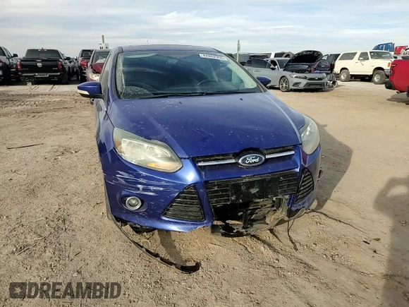 2013 Ford Focus Titanium with VIN 1FADP3J27DL169926, listed as a Copart auction lot 42862955 with 127,908 mi miles and Salvage Title. Bid and sale history available at carsss.com. Image 10.