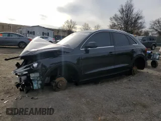 2016 Audi Q3 Premium Plus with VIN WA1EFCFS6GR018503, listed as a Copart auction lot 82175774 with 92,010 mi miles and Salvage Title. Bid and sale history available at carsss.com. Image 1.