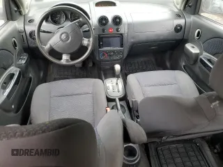 2008 Chevrolet Aveo LS with VIN KL1TD66658B116284, listed as a Copart auction lot 53671425 with Not Provided miles and Salvage Title. Bid and sale history available at DreamBid. Image 8.