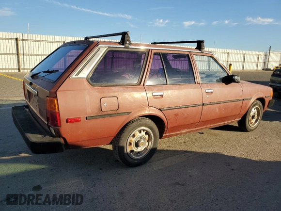 1983 Toyota Corolla with VIN JT2AE72W3D5007980, listed as a Copart auction lot 81855344 with 124,611 mi miles and Clean title. Bid and sale history available at DreamBid. Image 3.