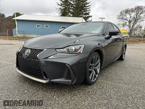 2019 Lexus IS 300 with VIN JTHC81D22K5035098, listed as a Copart auction lot 64338005 with 165,348 mi miles and Clean title. Bid and sale history available at DreamBid. Image 1.