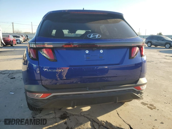 2024 Hyundai Tucson SEL with VIN 5NMJB3DE5RH332342, listed as a Copart auction lot 42208235 with 17,756 mi miles and Salvage Title. Bid and sale history available at carsss.com. Image 6.