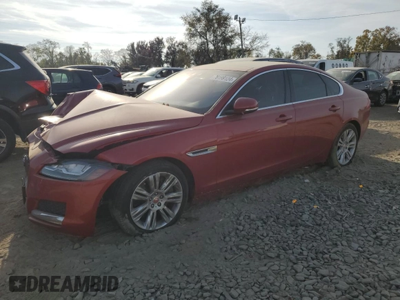 2016 Jaguar XF 35t Premium with VIN SAJBJ4BV4GCY16693, listed as a Copart auction lot 78199124 with 68,565 mi miles and Non Repairable. Bid and sale history available at carsss.com. Image 1.