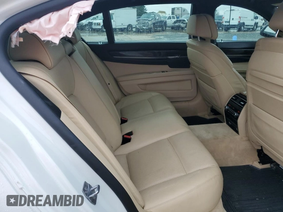2014 BMW 7 Series 740Li with VIN WBAYE4C5XED138323, listed as a Copart auction lot 83704044 with 109,754 mi miles and Salvage Title. Bid and sale history available at carsss.com. Image 10.
