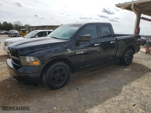2009 Dodge Ram 1500 SLT with VIN 1D3HB18P29S762937, listed as a Copart auction lot 49010265 with 183,193 mi miles and Salvage Title. Bid and sale history available at carsss.com. Image 1.