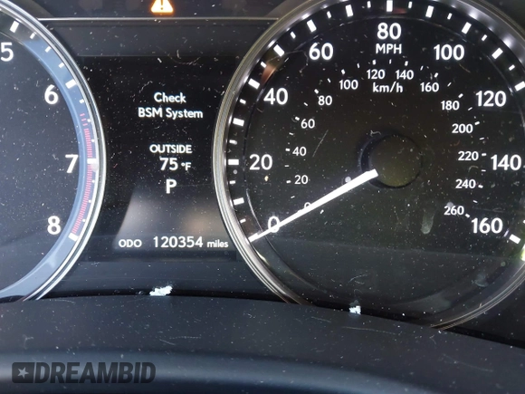 2014 Lexus GS 350 with VIN JTHBE1BL6E5039482, listed as a IAAI auction lot 41592768 with 120,354 mi miles and . Bid and sale history available at DreamBid. Image 16.
