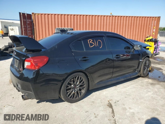 2015 Subaru WRX STI with VIN JF1VA2P69F9825358, listed as a Copart auction lot 46323585 with 86,250 mi miles and Salvage Title. Bid and sale history available at DreamBid. Image 3.