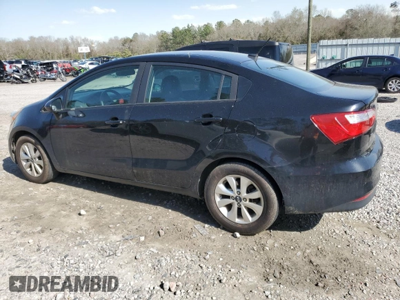 2017 Kia Rio LX with VIN KNADM4A31H6061904, listed as a Copart auction lot 49607505 with 95,385 mi miles and Salvage Title. Bid and sale history available at carsss.com. Image 2.