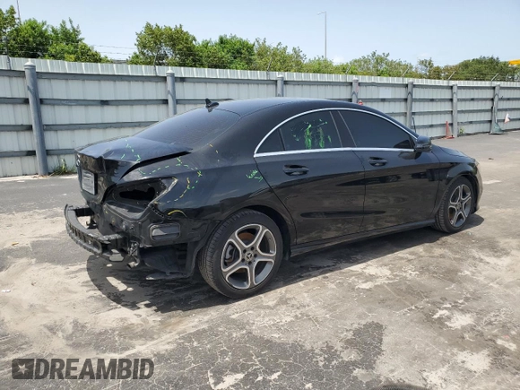 2018 Mercedes-Benz CLA 250 с VIN WDDSJ4EB8JN685558, выставлен на аукционе Copart как лот 59924175 с пробегом 84 104 миль миль и Списание • Salvage title. История ставок и продаж доступна на DreamBid. Изображение 3.