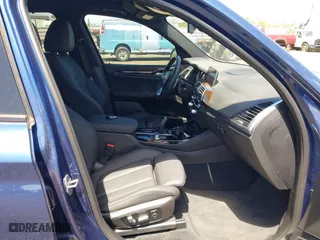 2021 BMW X3 sDrive30i with VIN 5UXTY3C08M9E91116, listed as a IAAI auction lot 41799060 with 25,049 mi miles. Bid and sale history available at carsss.com. Image 5.