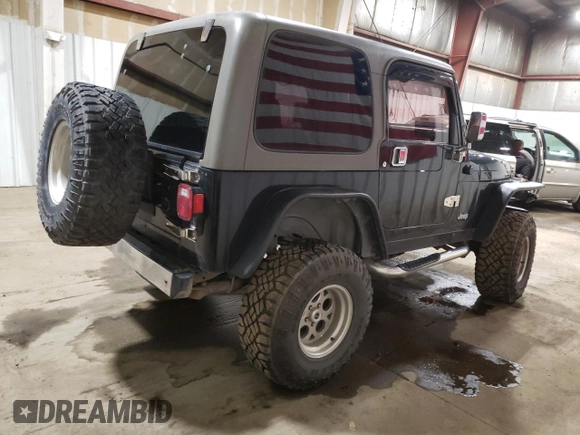 2005 Jeep Wrangler Rubicon with VIN 1J4FA69S85P368210, listed as a Copart auction lot 73425664 with 123,297 mi miles and Salvage Title. Bid and sale history available at carsss.com. Image 3.