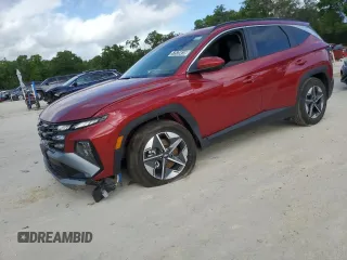 2025 Hyundai Tucson SEL with VIN 5NMJB3DE0SH506842, listed as a Copart auction lot 51575415 with 4,665 mi miles and Clean Title. Bid and sale history available at DreamBid. Image 1.