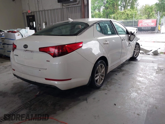 2013 Kia Optima LX with VIN 5XXGM4A72DG258725, listed as a IAAI auction lot 41981412 with 148,173 mi miles and . Bid and sale history available at carsss.com. Image 4.
