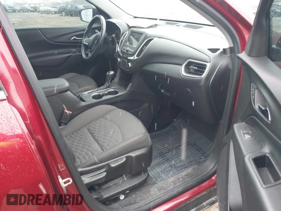 2019 Chevrolet Equinox LT with VIN 2GNAXVEX7K6100147, listed as a IAAI auction lot 41694356 with 105,372 mi miles. Bid and sale history available at carsss.com. Image 5.