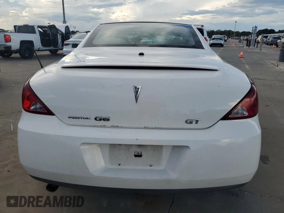 2007 Pontiac G6 GT with VIN 1G2ZH35N874151603, listed as a Copart auction lot 73877214 with 0 mi miles and Non Repairable. Bid and sale history available at carsss.com. Image 6.