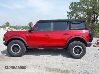2023 Ford Bronco with VIN 1FMEE5DP7PLC06447, listed as a IAAI auction lot 41881411 with 6,842 mi miles. Bid and sale history available at carsss.com. Image 14.