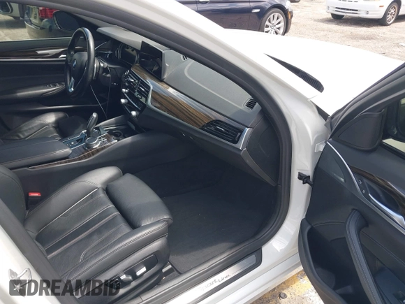 2018 BMW 5 Series 540i with VIN WBAJE5C50JWA96432, listed as a IAAI auction lot 41983684 with 48,955 mi miles and . Bid and sale history available at carsss.com. Image 5.