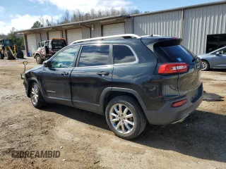 2014 Jeep Cherokee Limited with VIN 1C4PJLDB6EW261579, listed as a Copart auction lot 46664995 with 156,576 mi miles and Salvage Title. Bid and sale history available at carsss.com. Image 2.